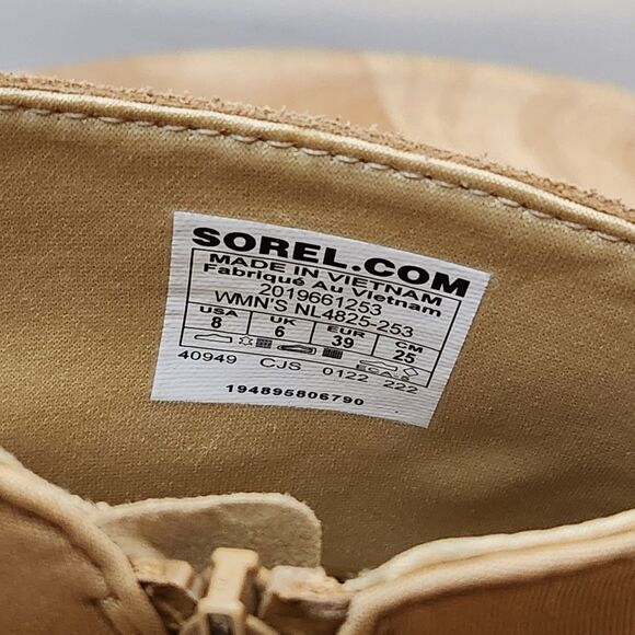 Sorel Kinetic Breakthru Acadia Boots – Women’s Size 8 | Waterproof | Side Zip - Picture 5 of 7